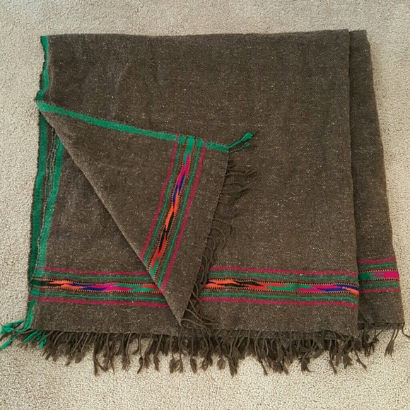Handmade Other - Guatemalan Wool Throw Blanket