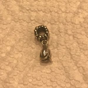 Pandora hanging rose charm
