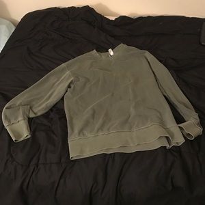 H&M Green Crewneck