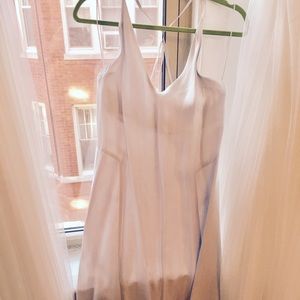 Soft & Silky Pale Blue Slip Dress