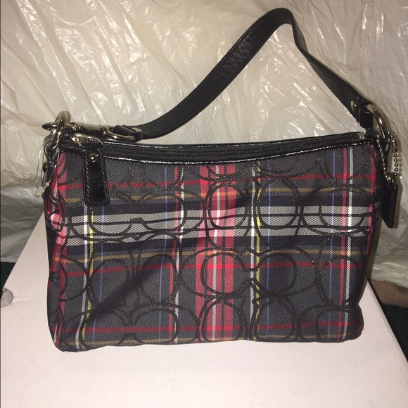 Coach Tartan Plaid Bag