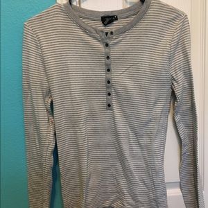 Forever21 long sleeve striped shirt