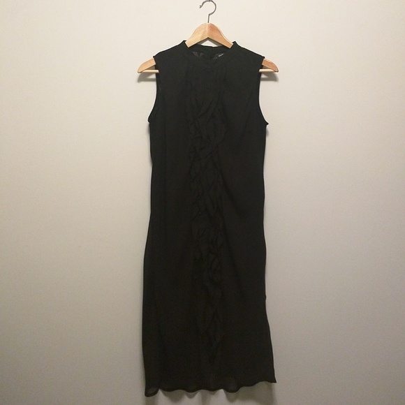 THX Black Silk Dress