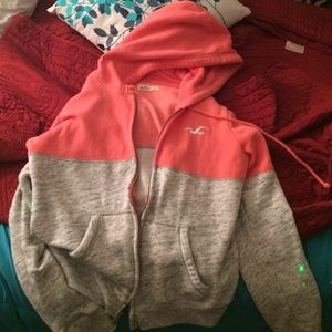 Hollister zip up jacket