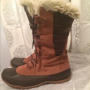 The North Face Nuptse Purna boot size 11