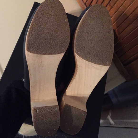 ✨SOLD Rachel Comey Dakota clogs charcoal leather - Picture 2 of 4