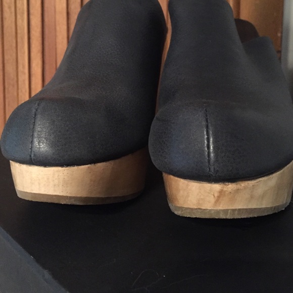 ✨SOLD Rachel Comey Dakota clogs charcoal leather - Picture 3 of 4