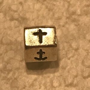 Pandora heart ,cross , anchor charm