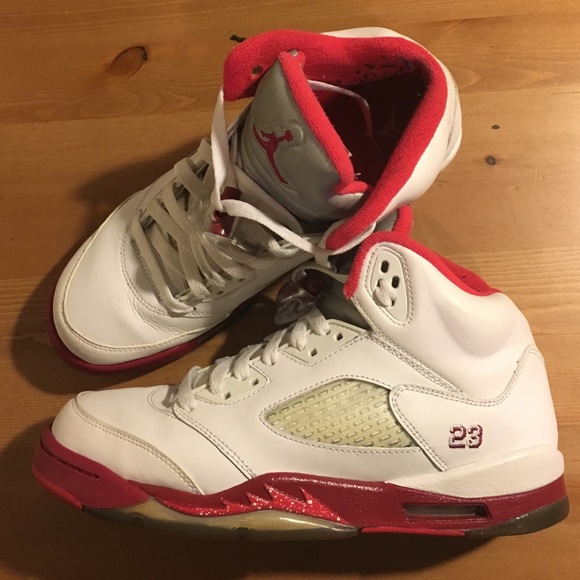 Air Jordan 5 "Scarlet Fire" (GS)