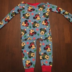 Disney Mickey Mouse Christmas pajamas 2T