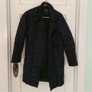 Madewell quilted down coat