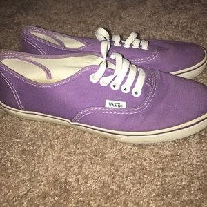 Purple vans