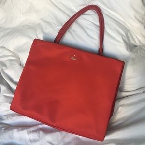 Kate Spade Nylon Red Shoulder Bag