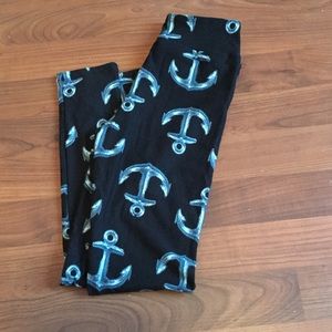 Lularoe tween anchor leggings