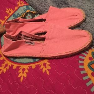 Soludos Pink Flats