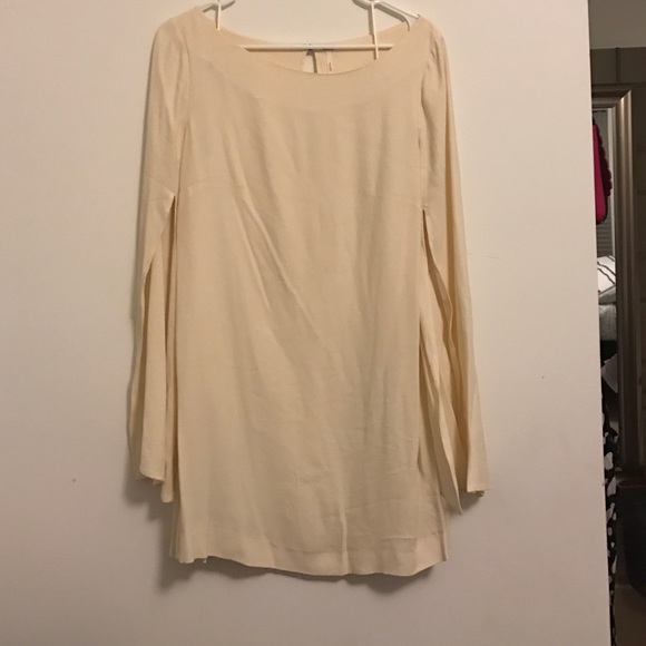 Ivory Free People Cape Dress