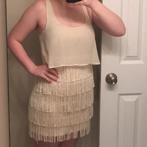 American eagle fringe dress