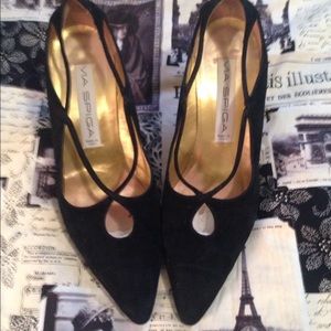 Via Spiga Shoes - Vintage Black Via Spiga Suede Shoes Via Spiga Shoes - Vintage Black Via Spiga Suede Shoes
