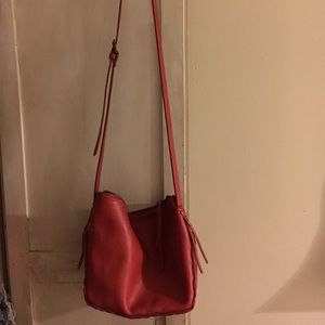 Madewell genuine leather satchel