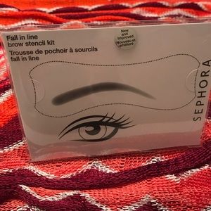NWOT Sephora eyebrow stencil kit