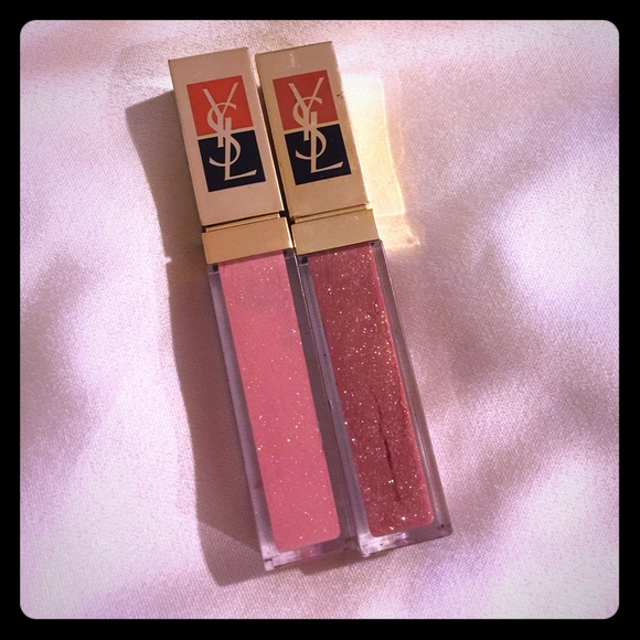YSL lipgloss! Beautiful colors