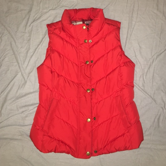 Gap Winter Warmth, Red Puffy Vest- Size XS