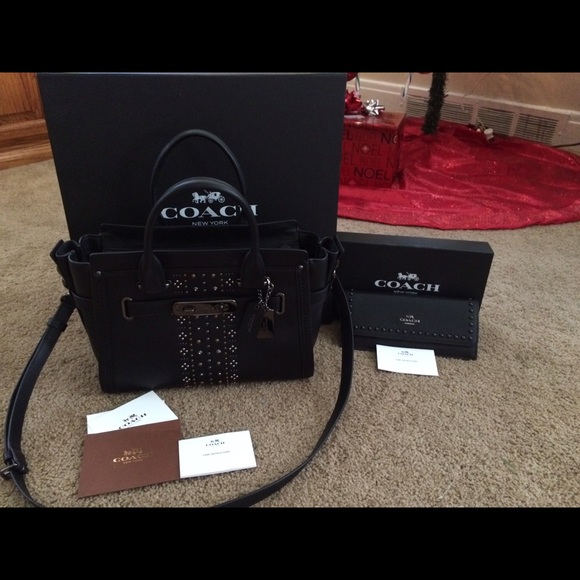 Matching Coach purse and wallet