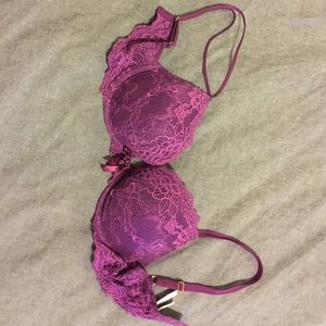 Victoria secret purple lace bra.Size 34D