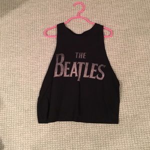 The Beatles crop top