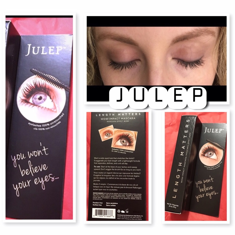 NWT Julep Length Matters Mascara in Jet Black