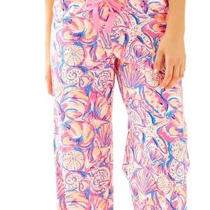 Lily Pulitzer Pajama Pant-Multi Shell of a Time