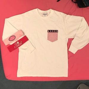 St. Louis Cardinals pocket t shirt and headbands