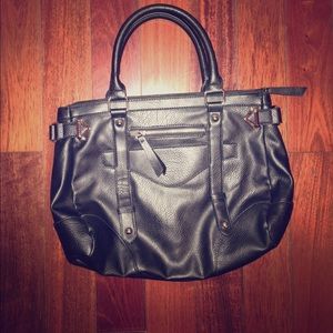 Black Polyester Non-Leather Material Purse
