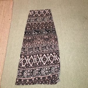 Printed maxi skirt from Billabong