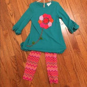 New!  Girls 2 piece Emily Rose outfit