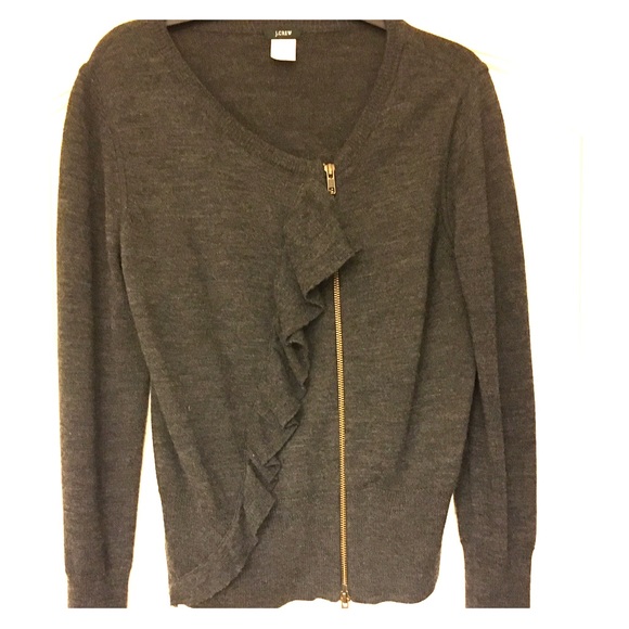 J Crew Ruffle Cardigan Clearance, 57 
