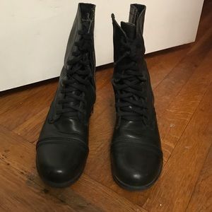Black Combat Boots