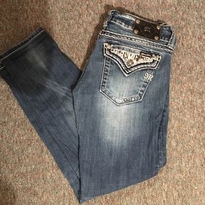Light wash Miss Me Jeans
