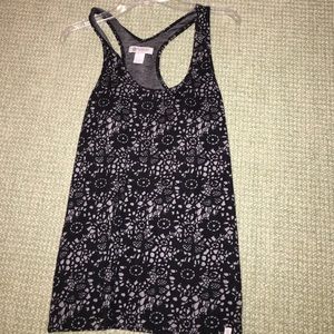 Cutout racerback tank top