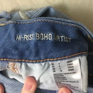 American eagle High rise festival jeans