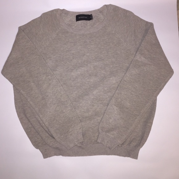 Rubbed crew neck sweater - Picture 1 of 3