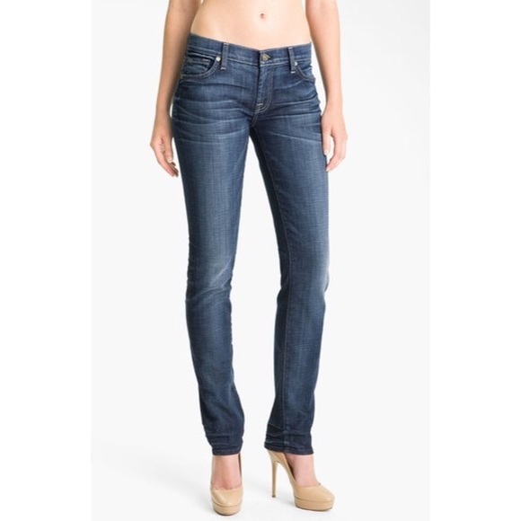 7 For All Mankind Denim - 7 for all mankind Roxanne Straight Leg Jeans, 29