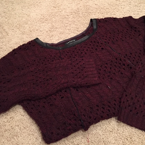 Trouvé Maroon Sweater