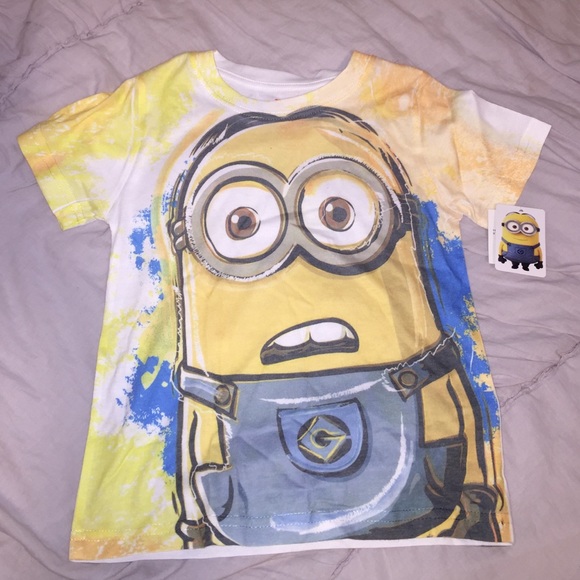 ***SOLD*** MINION shirt for toddler boy