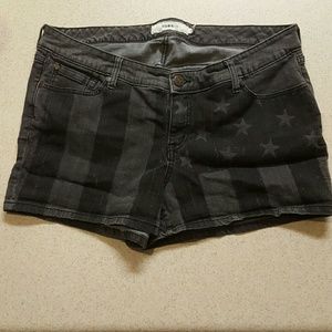Black American Flag Shorts Torrid Size 16