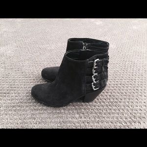 Sam Edelman Black Suede Bootie