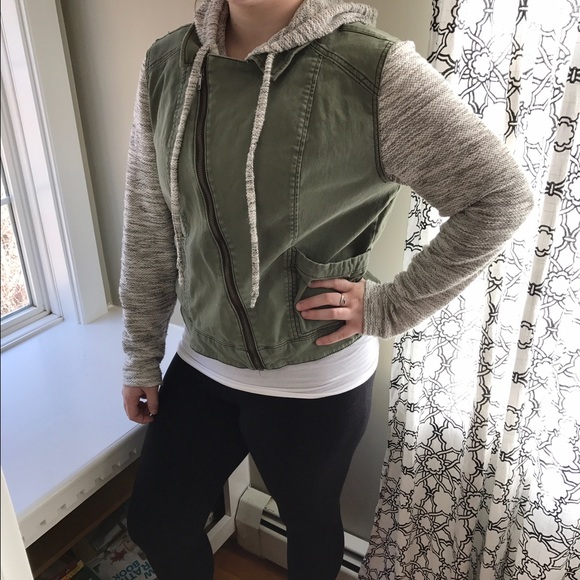 mossimo army green jacket