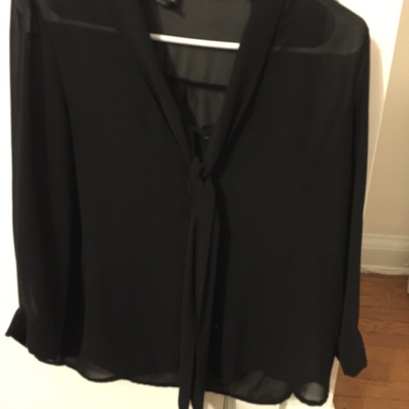 Shear blouse