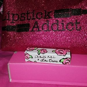 Lime Crime Dolls Kill edition of Cement lipstick