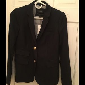 J Crew Navy Schoolboy Blazer Size 2 NWT
